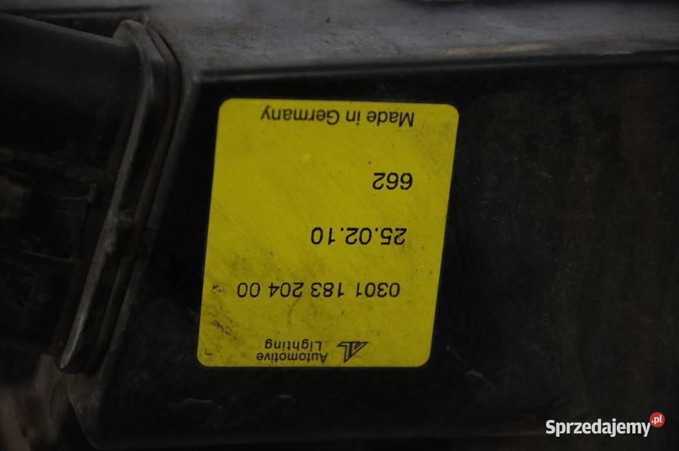 LAMPA PRAWA PRZÓD FORD GALAXY Pozostałe Lipno