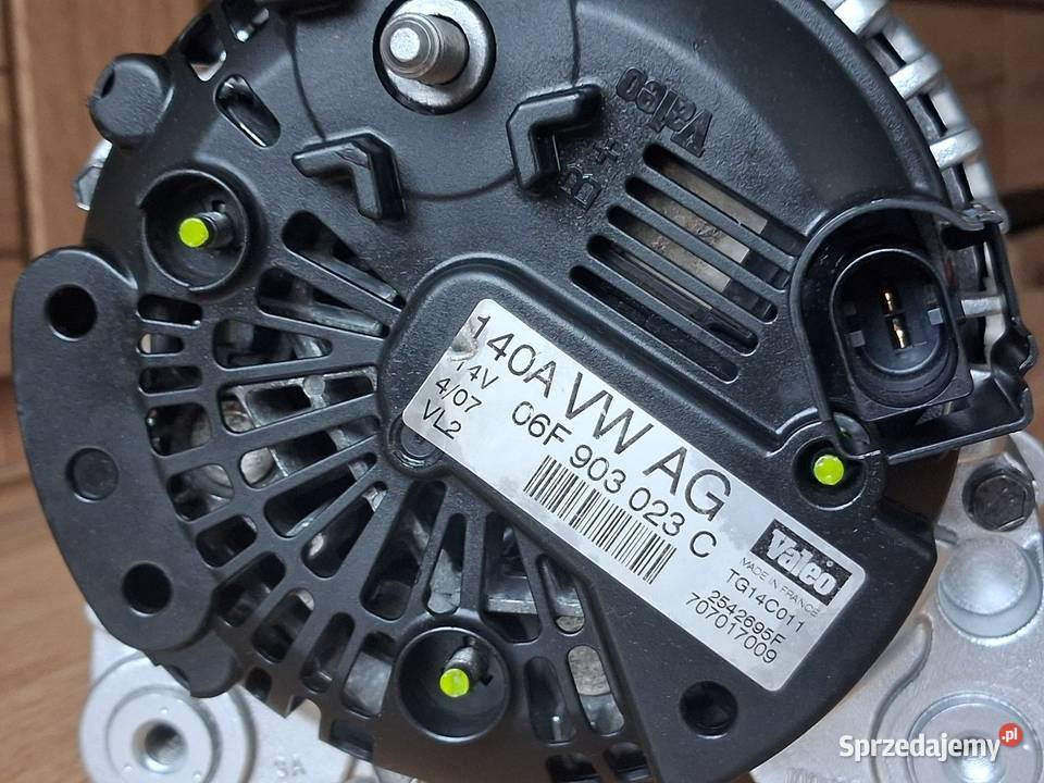 Alternator Valeo 140A Tiguan SUPERB Golf Fabia Bartoszyce sprzedam