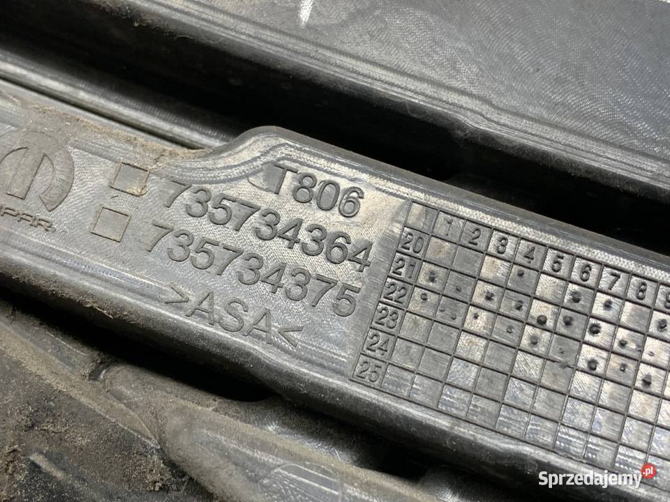 ATRAPA GRILL FIAT TIPO 735734364 SedanLimuzyna