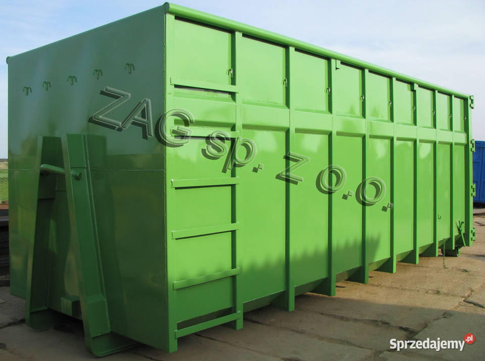 Kontener stalowy hakowy z klapą wodoszczelny świętokrzyskie Kotki