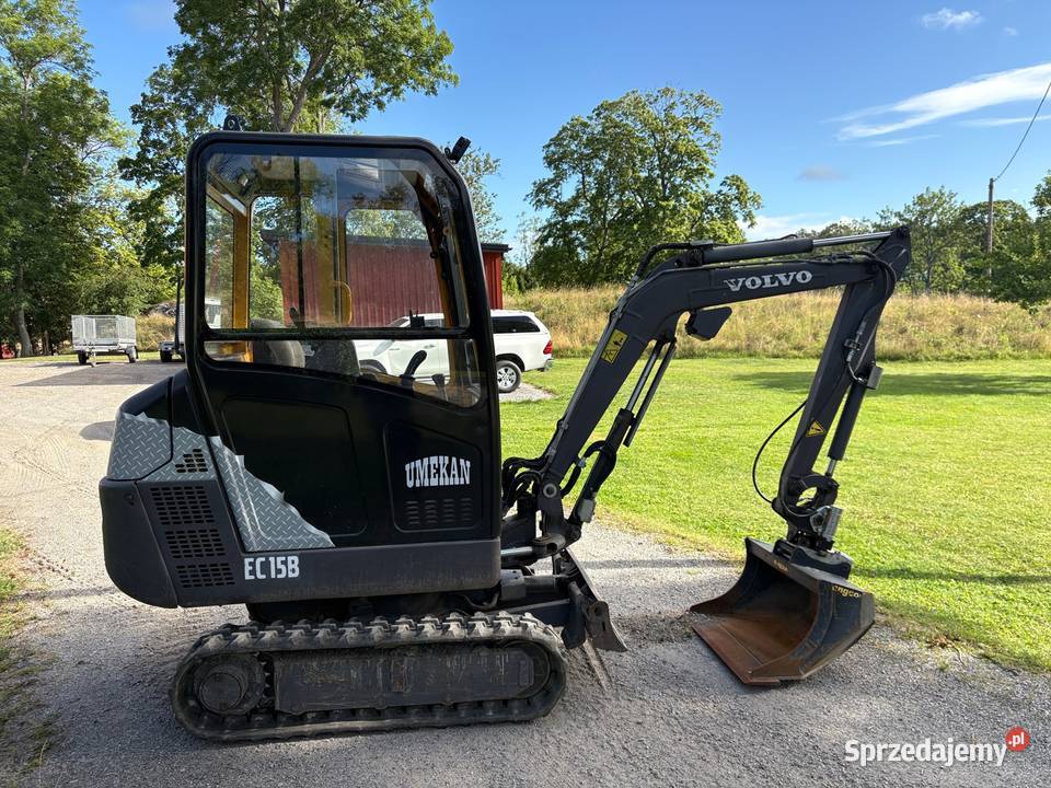 Minikoparka Volvo EC15B 2009 Orzesze