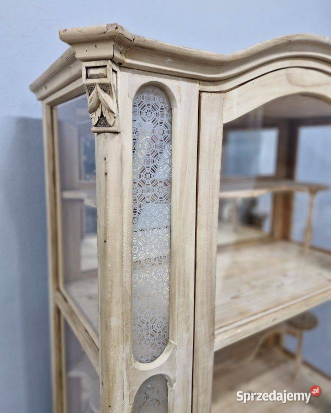 Ładna Dębowa Serwantka Ludwikowska AntykiMarki