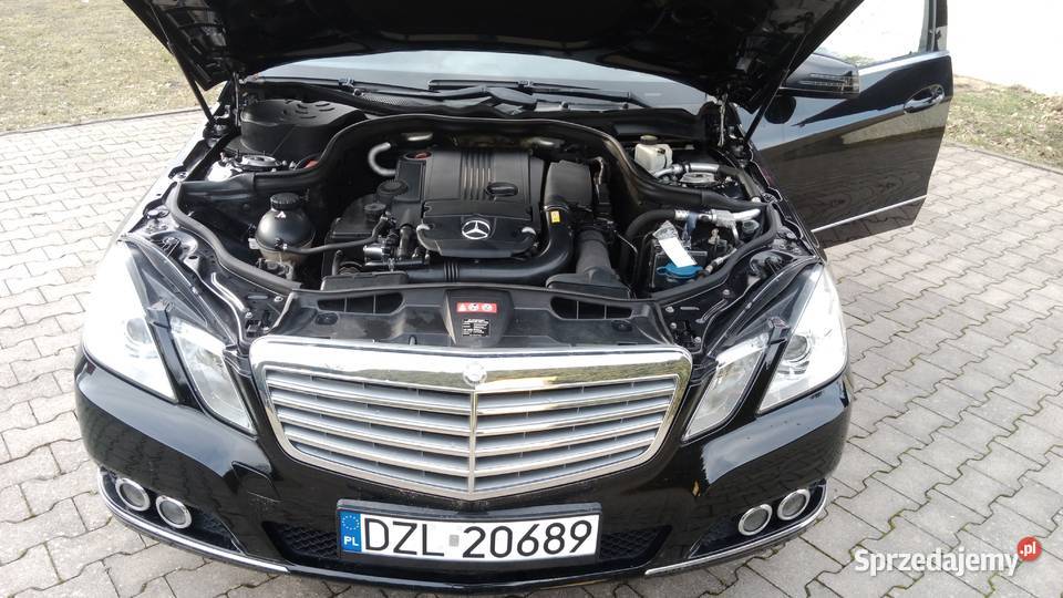 MERCEDES W212 18 BENZYNA 183 ELEGANCE Klasa E Mercedes-Benz Złotoryja