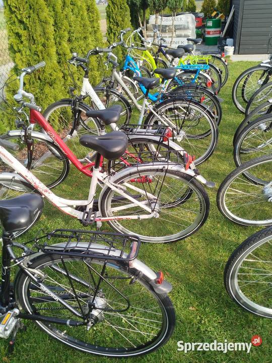 Rowery damki męskie z Niemiec duży wybór rowerów podlaskie Budzisko