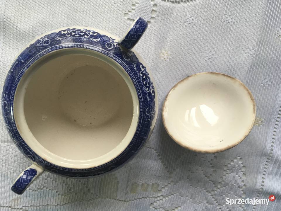 Cukiernica OLD WILLOW MEAKIN 1930 Anglia Kraków