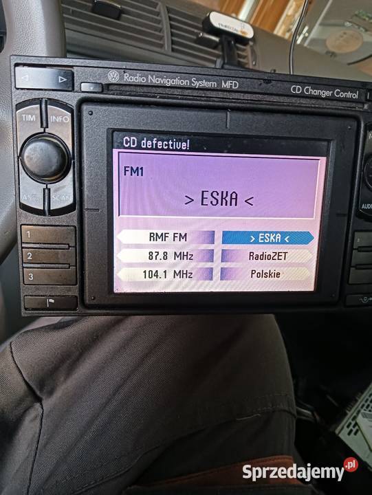 Radio Passat B5 Lift Sharan Navigation System Poniec sprzedam