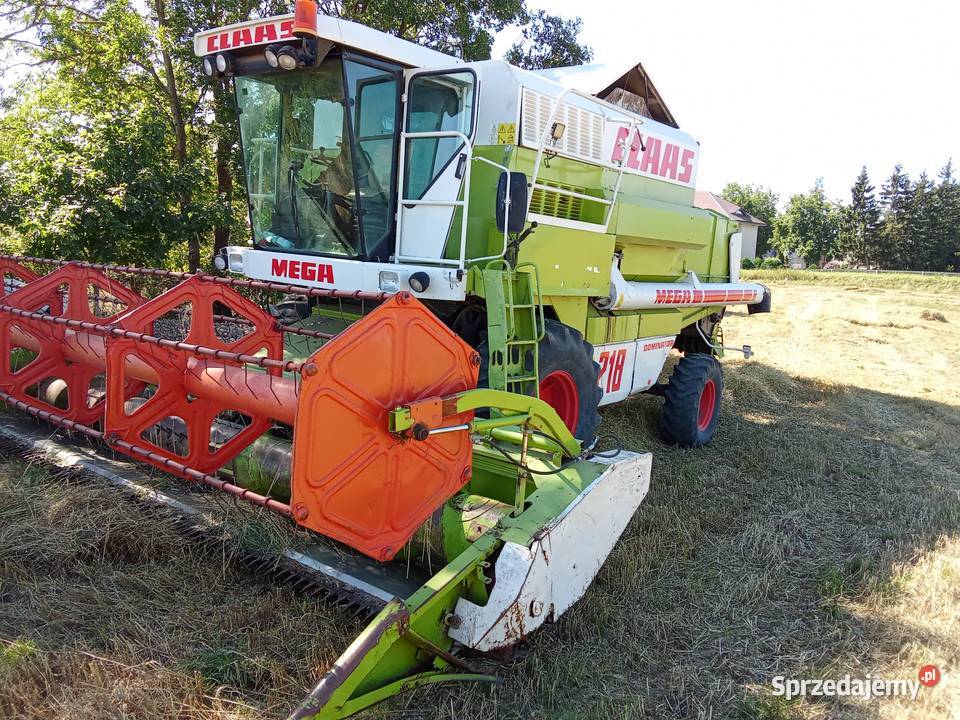 Kombajn zbożowy Claas 218 Mega Zbożowe