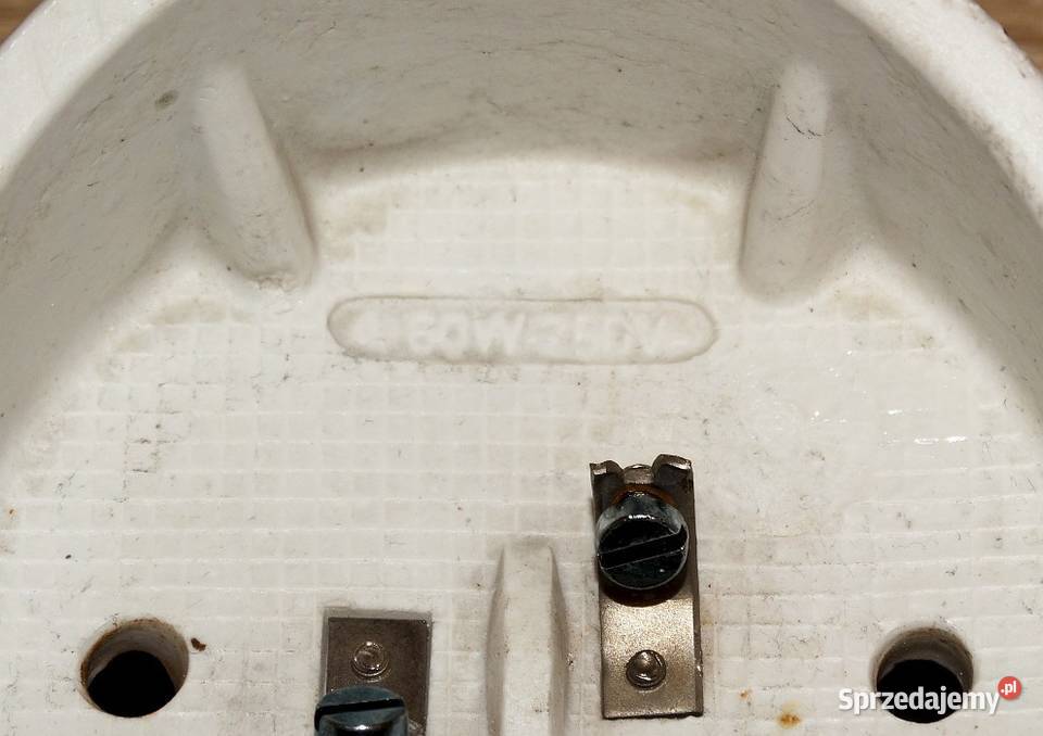 Porcelanowa ceramiczna oprawa lampy ściennej Gliwice