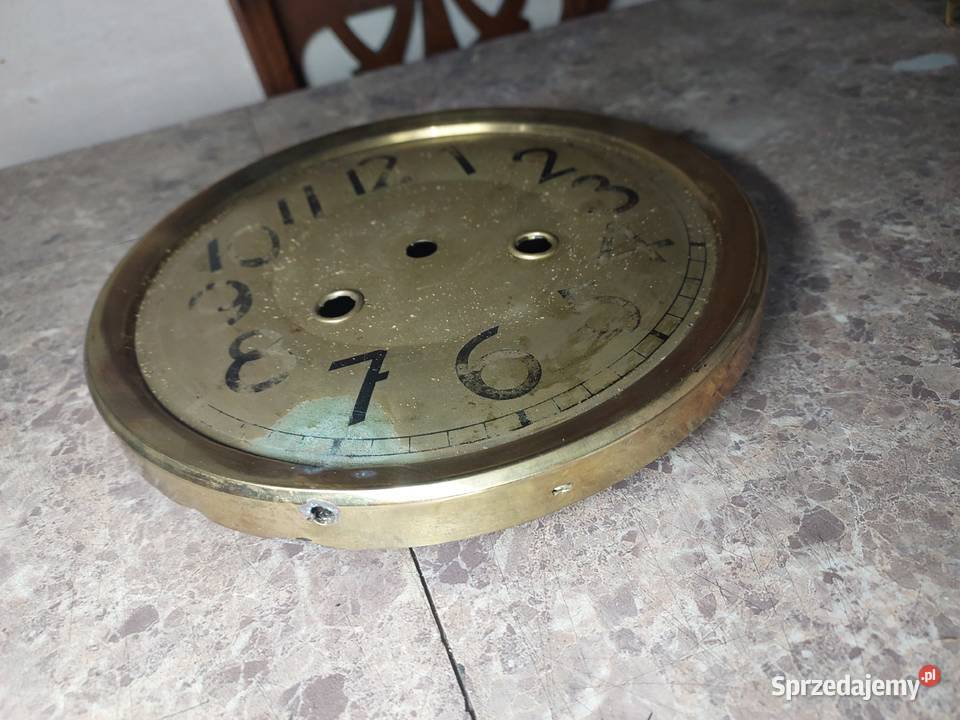 709 Tarcza starego zegara ściennego 185 56532