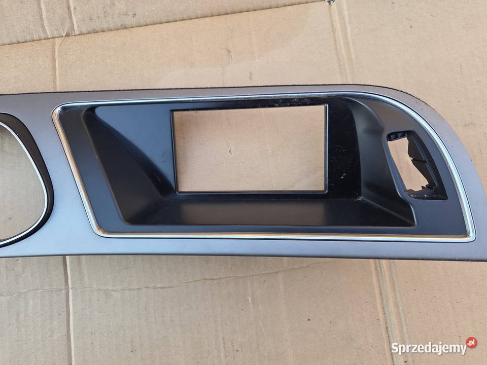 Osłona obudowa dekor licznika Audi A4 B8 lift Osłony i zaślepki Rybno