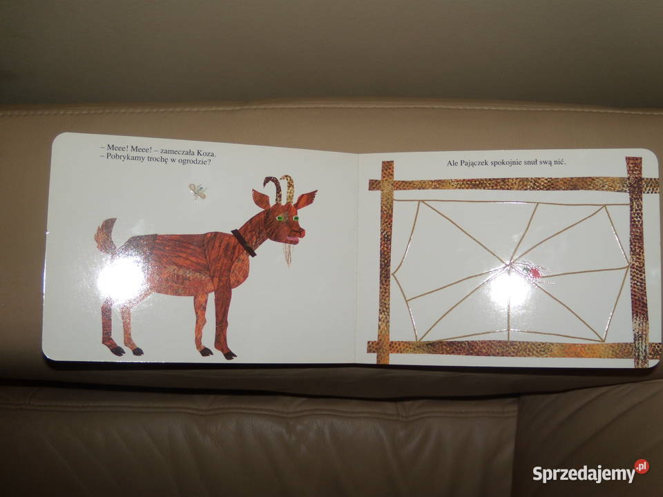 Pajączek Eric Carle twarda Książki dla dzieci Warszawa