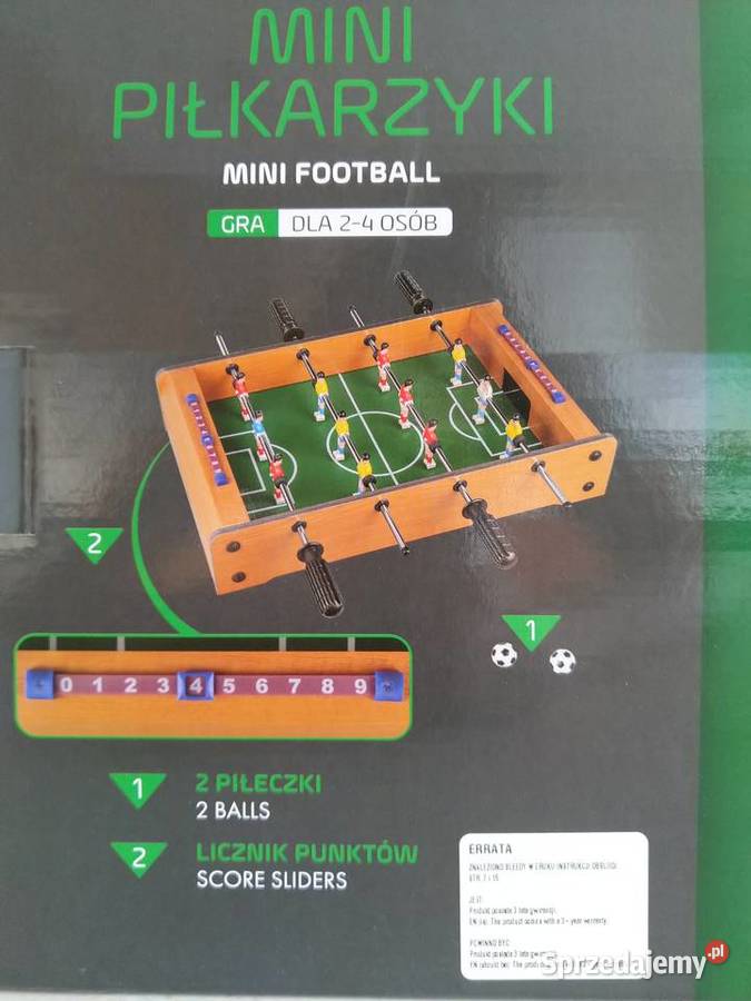 NAJTANIEJ Mini Piłkarzyki Stół z Piłkarzykami Zabrze