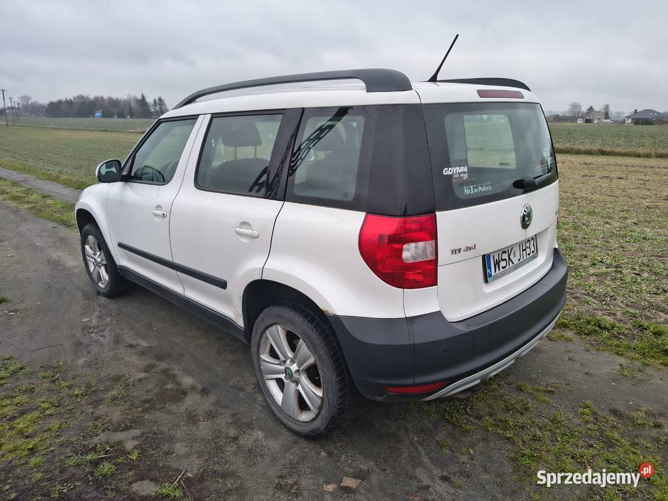 Skoda Yeti 20TDI 2011 110KM Sokołów Podlaski sprzedam