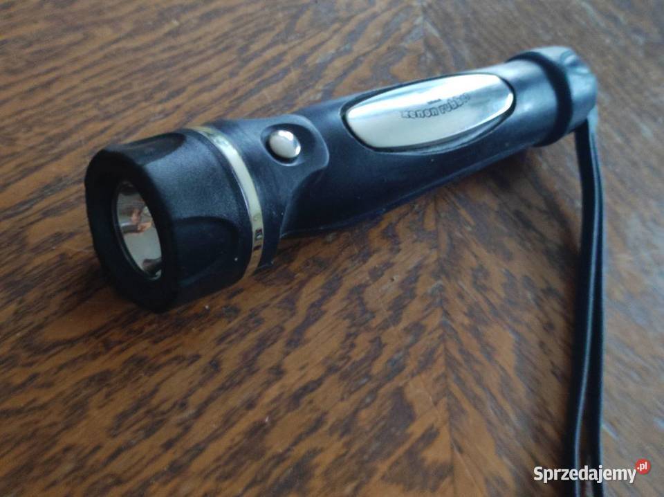 latarka xenon rubber nowoczesna światło lampa