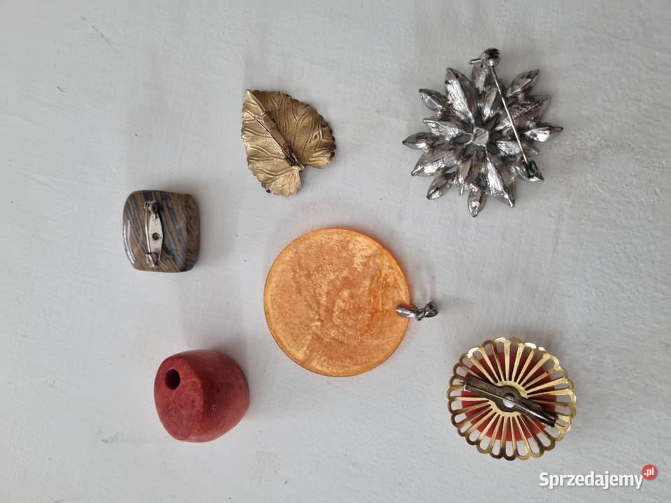 Zestaw biżuterii z PRL Lublin