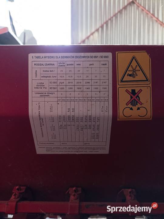 Siewnik Meprozet 25m Meprozet Wielkie Bałówki