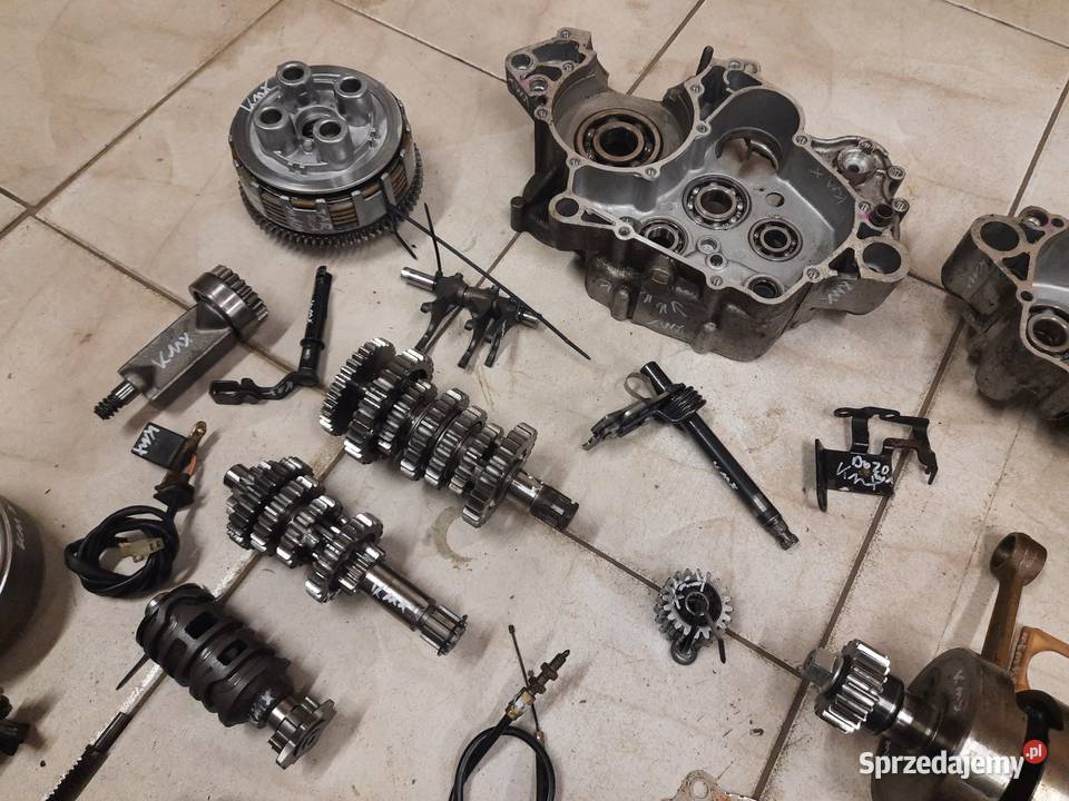 Kawasaki KMX 125 silnik części cylinder wał dolnośląskie Jelenia Góra