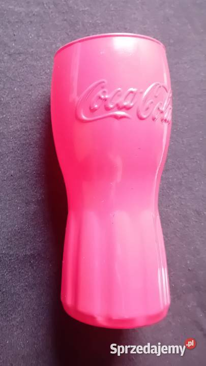 Kolekcjonerska szklanka Coca Cola malowana na Koźminek