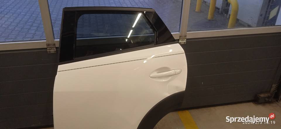 Drzwi lewy tył Mazda Cx3 2019r biała perła Sobienie-Jeziory