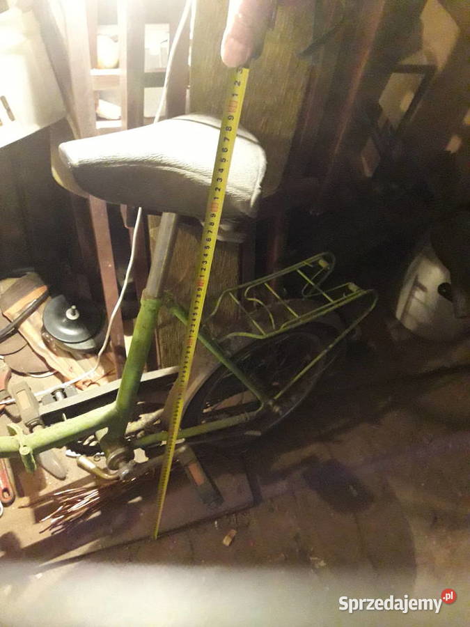 ROWER ROMET Zielony składany Wszystko sprawne mazowieckie