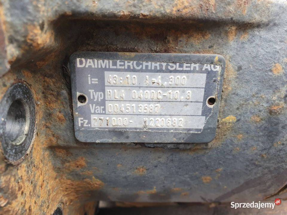 WKŁAD MOSTU TYŁ MERCEDES ATEGO 1223 4310 BEZ osobowe