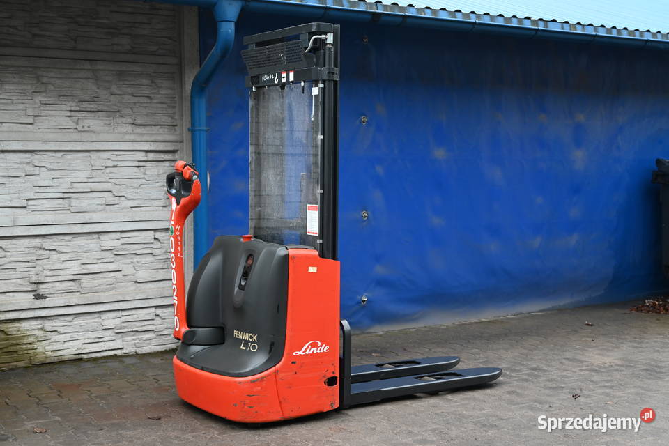 Paleciak elektryczny Linde L10 Triplex 440 2019 Częstochowa sprzedam