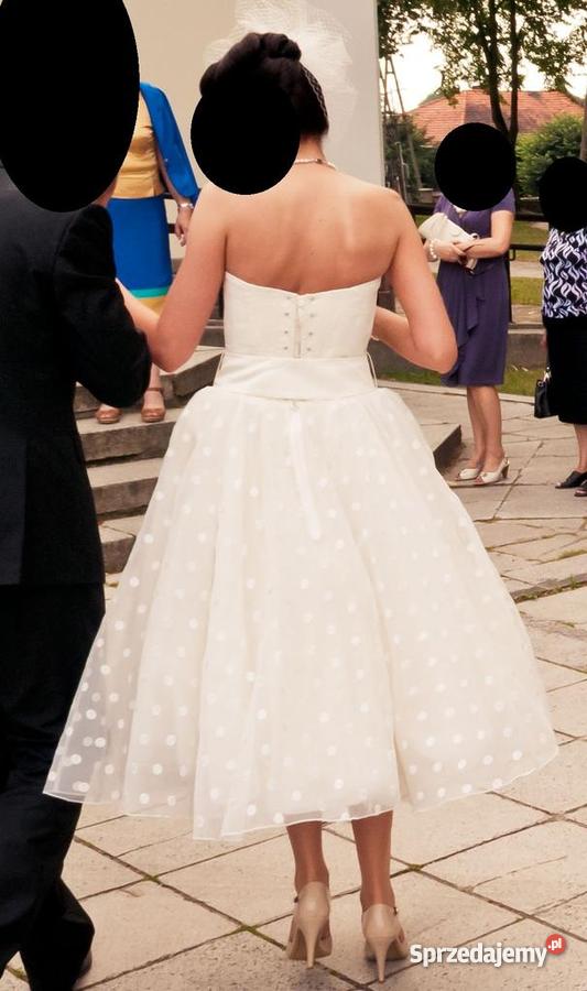 Suknia ślubna GALA SUZANNE w stylu lat 50tych Gąbin