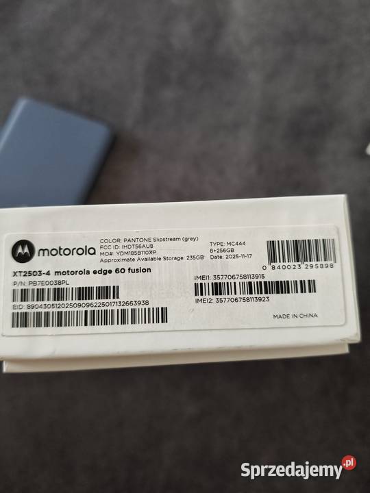 Motorola edge60 fusion 8 256 bez blokad na Motorola Turek