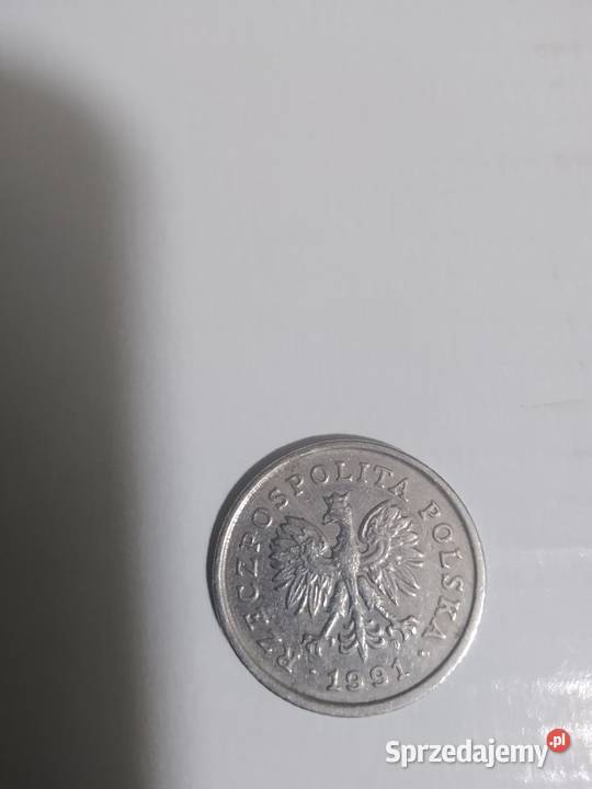 Moneta 50gr groszy z 1991 roku Stan 2 lubelskie