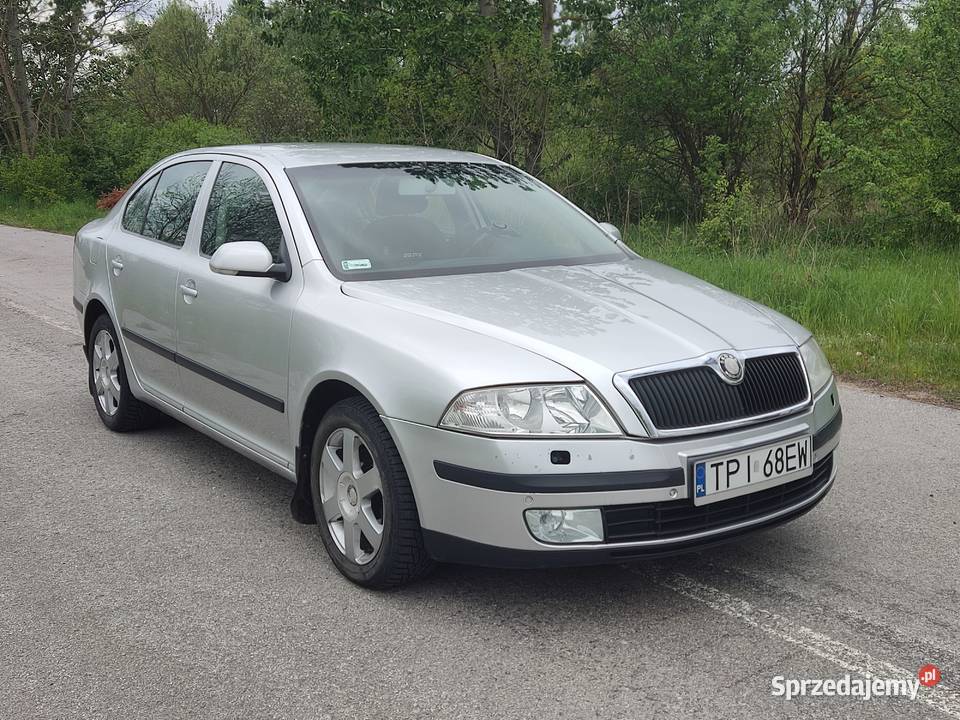 Skoda Octavia II 19 TDI Ambiente 2 właściciel srebrny sprzedam