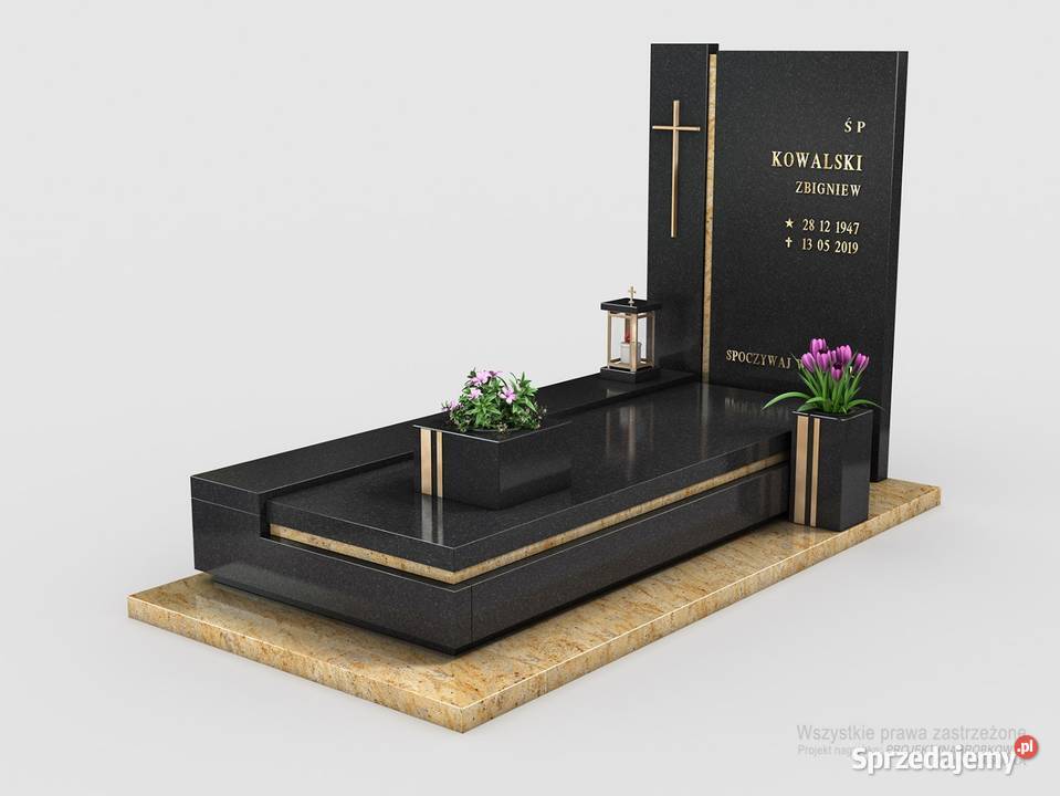 Nowoczesne nagrobki województwo Śląskie Częstochowa