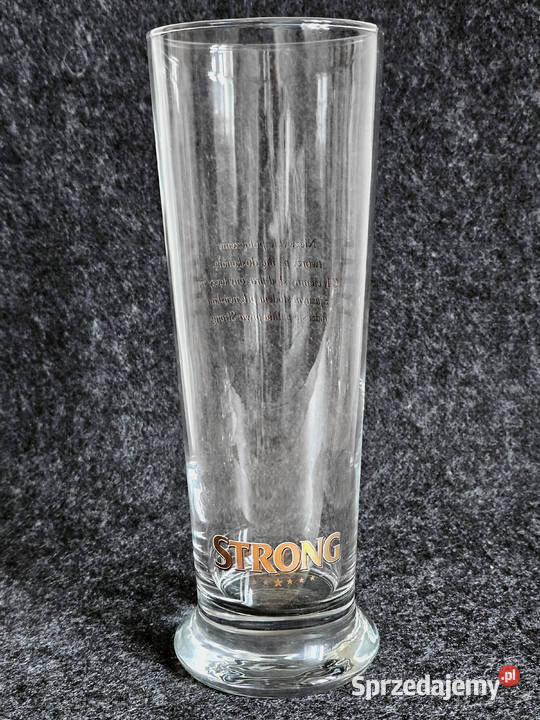 Szklanka pokal kufel piwo Strong 05l Krosno