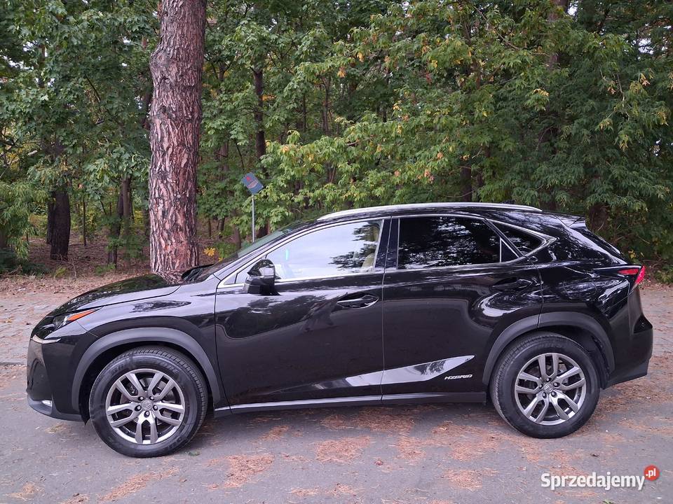 Lexus NX czarny na gwarancji salonu LEXUS NX Warszawa