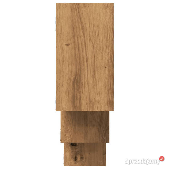 Półka ścienna dąb artisian 159x18x66 WM853307 Warszawa sprzedam