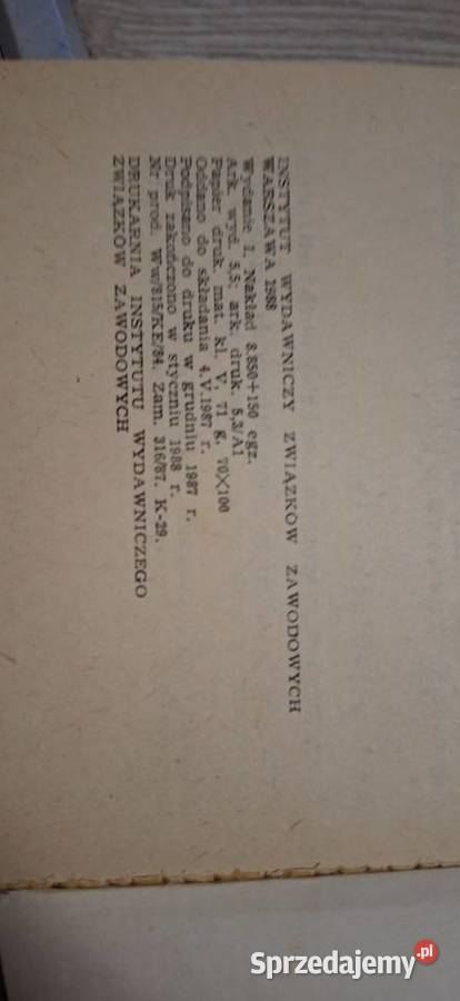 Ustawa o Społecznej Inspekcji Pracy 1 wydanie Antykwariat Łęczyca