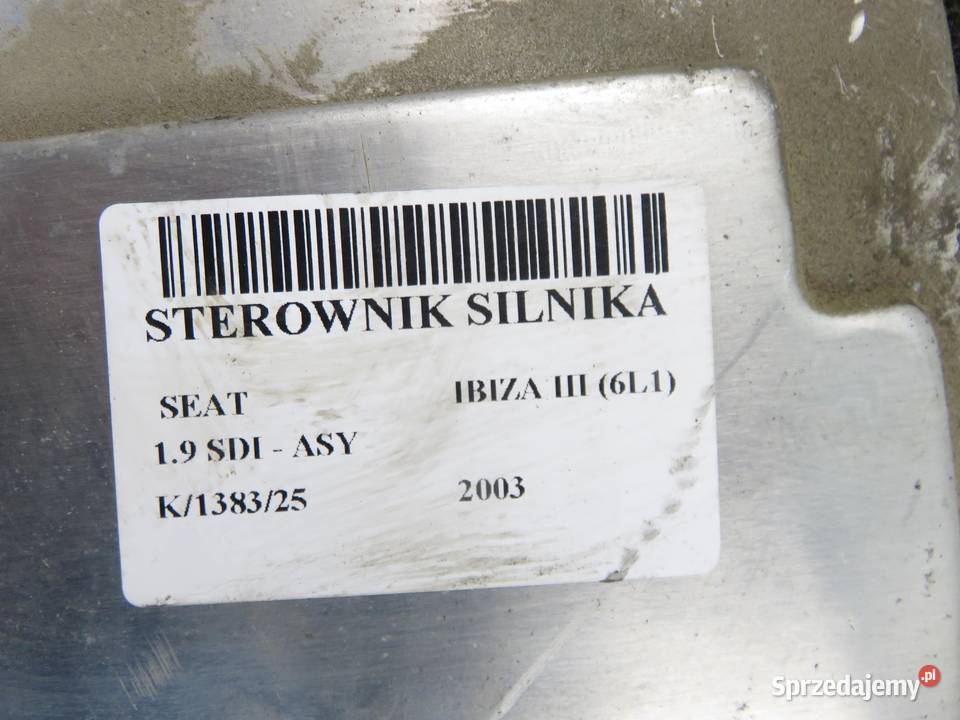 STEROWNIK SEAT IBIZA III 19 SDI ASY 038906012EM