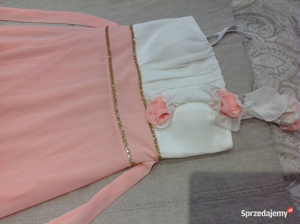 Długa Suknia Koktajlowa r SM Nowa Sól