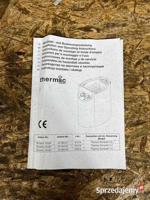 WEKA Mały piec zgrabny do Sauny z wbudowanym Zielona Góra