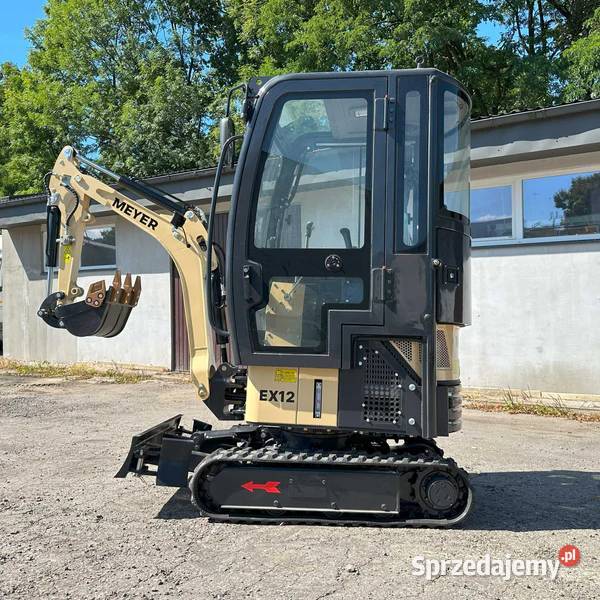NOWA Minikoparka Meyer EX12 z KABINĄ Yanmar