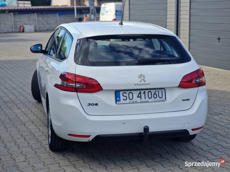 Peugeot 308 T9 SW 16 blue hdi 120 271000km śląskie Sosnowiec
