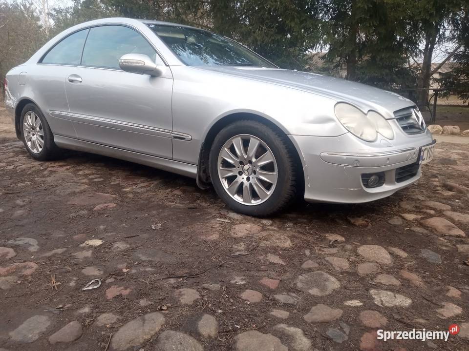 Mercedes CLK w209 22CDI automat Anglik uszkodzony