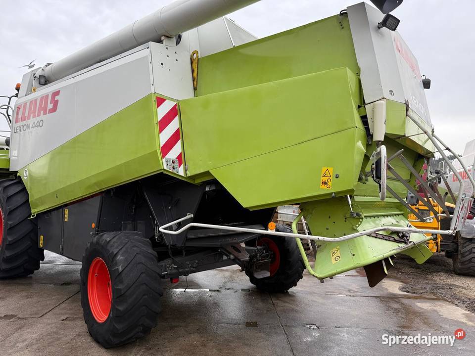 Kombajn zbożowy Claas Lexion 440 2002 heder V660 Zbożowe dolnośląskie Nowa Ruda