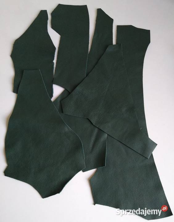 Skóra Licowa Włoska średnie i małe kawałki