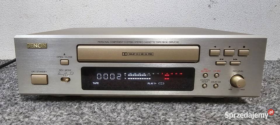 Magnetofon midi DENON DRRF100 stan wysyłka 0 małopolskie