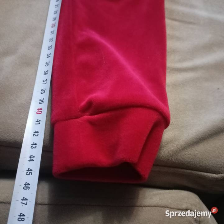 Welurowe spodnie Disney Minnie Mouse 110 fuksja Weronikopole sprzedam