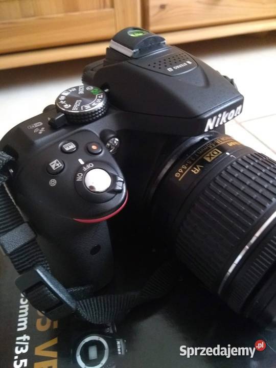 Lustrzanka Nikon D5300 obiektyw 1855 stan sprzedam