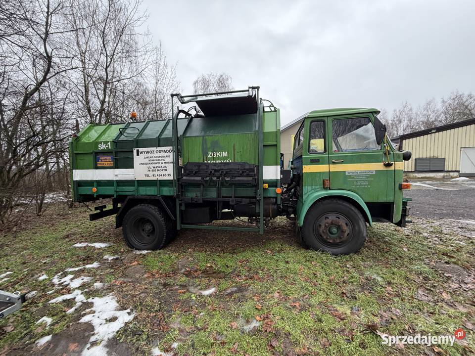 Star 28 śmieciarka z pługiem mazowieckie Grójec