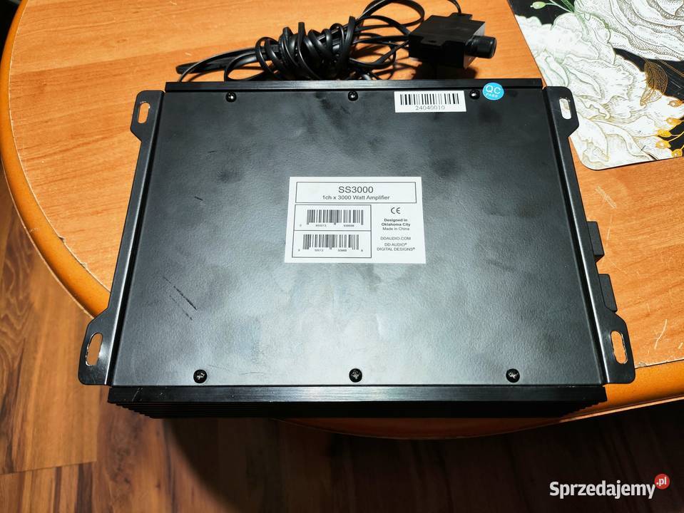Wzmacniacz samochodowy 1 kanałowy monoblok DD sprzedam