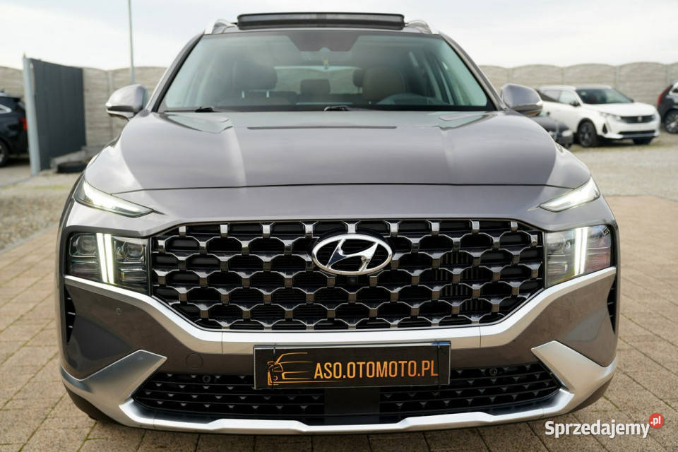 Hyundai Santa Fe FUL LED panorama skóra kamery elektryczne lusterka