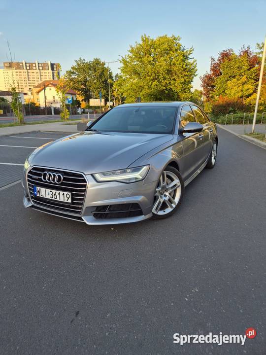 Audi A6 20 Benzyna Sline Quattro Lampy LED A6 Warszawa